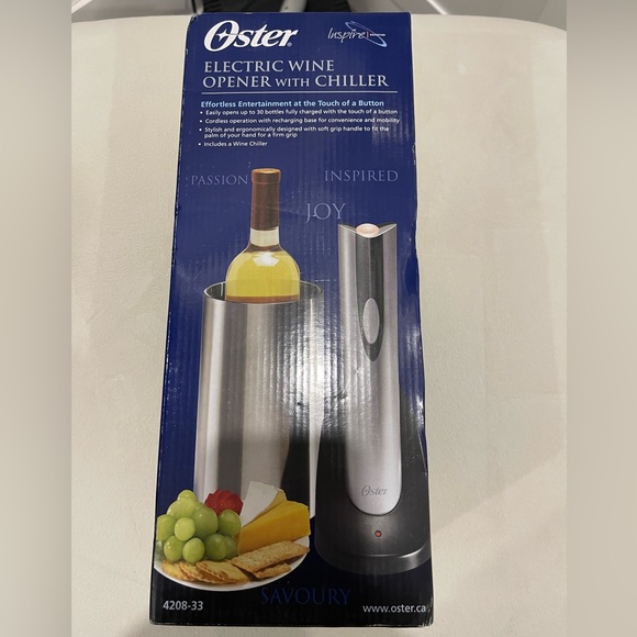 Oster - Electric wine opener with Chiller - Picture 3 of 5